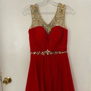 RACHEL ALLAN Red dress for occasions